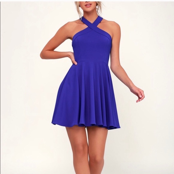 Lulus Dresses & Skirts - Lulus The Way You Look Tonight Royal Blue Dress L